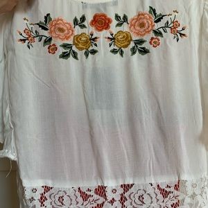 Floral duster and cami dress set